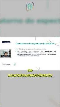 O que é o ESPECTRO AUTISTA?