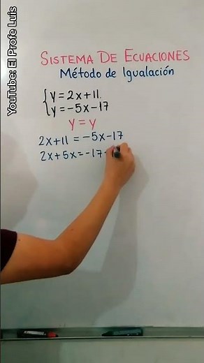 🎁 How to SOLVE 2X2 Systems of Equations by the Matching Method