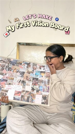 My First *Vision Board * for 2026 🧿🫶🏻 #visionboard #shorts #shortsforgoals #ashortaday