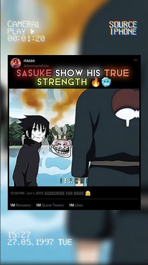 Genius vs Hardwork: Itachi & Sasuke’s First Fireball Jutsu 🔥