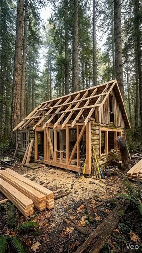From ruins to a dream cabin This wooden cabin restored | Louise Steel