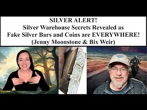 SILVER ALERT! Jenny Moonstone Taps Into SILVER WAREHOUSE SECRETS as FAKE BARS ABOUND! (Bix Weir)