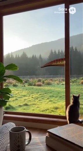 Guanlong Vanishes Beyond the Window #Guanlong