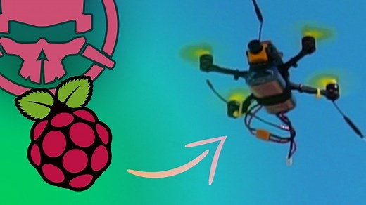 Raspberry Pi… IN THE SKY?! – the micro drone that does it all #piday #raspberrypi @Raspberry_Pi