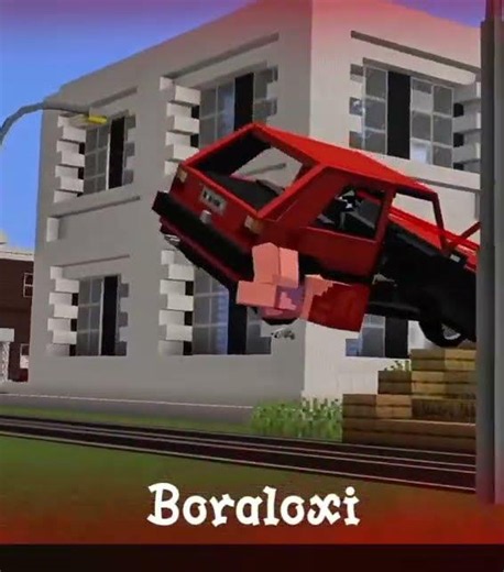Boralo #minecraft [Boralo wins the last game after getting out of the car]@BoraLo ..@boraloeglence