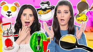 This Crepe Maker is suppose to make our lives easier. So far we're learning that not all kitchen gadgets can help with that 😂😊 | Rosanna Pansino