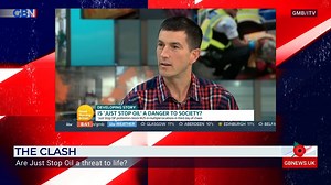 248K views · 3K reactions | 'You've got to get off the roads and let people get on with their lives!' Just Stop Oil activists Gabby Ditton & Sam Johnson clash with Dan Wootton & Thomas Skinner over whether Just Stop Oil's behaviour poses a threat to people's lives.  Freeview 236, Sky 515, Virgin 604  GB News on YouTube https://bit.ly/3vAYaw0 | GB News | Facebook