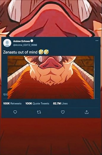 Inosuke out of mind scene # funny 🤣, don't watch it