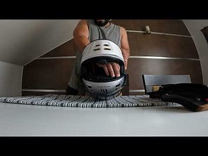 MT Helmets Jarama inner paddings removal