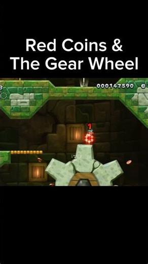 It's Just Like A Thread Mill, Get All Coins! #mario #nintendo #nintendoswitch