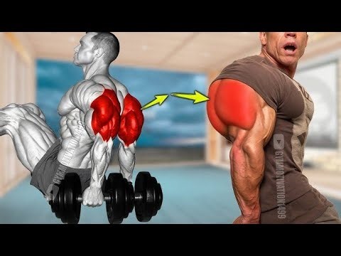 How to Build Bigger Triceps | Science-Back Exercises | Triceps Workout to GROW ARMS BY 70% At HOME