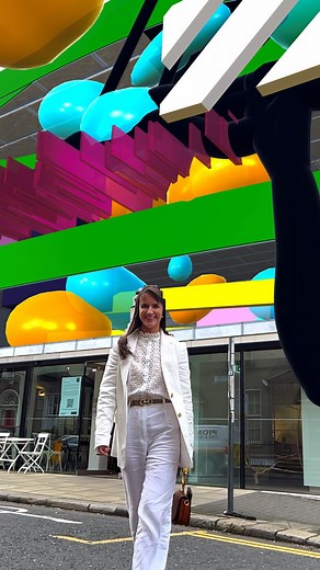 1.3K views · 7 comments | My first augmented reality piece  Launched on @culturenightdub at the @rha.arts . Created with the brilliant @imvizar team, we’re back working and planning another AR piece, bigger and bolder in a new location.  @johnny.mallin #maserart #irishart #augmentedreality | MASER ART | Facebook