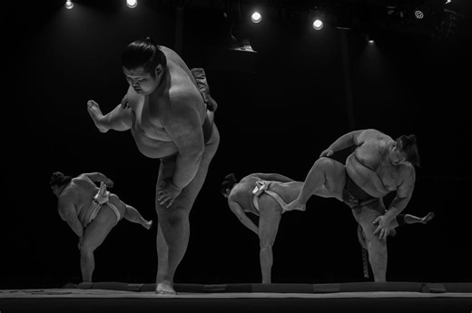 Wister Hitt | Sumo Series lll: Stretch Before You Sumo In the ring now, the wrestlers demonstrate the importance of stretching at last week’s... | Instagram