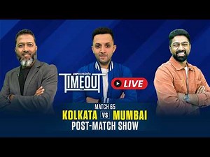KKR vs MI Post-match show LIVE | IPL 2026 Match 65 Review, Match Analysis and Discussion