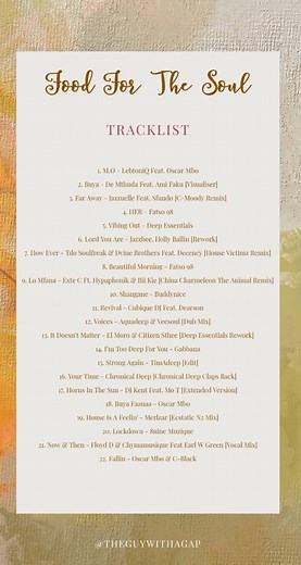 🏡 🎄 𝗖𝗵𝗿𝗶𝘀𝘁𝗺𝗮𝘀 𝗰𝗮𝗺𝗲 𝗲𝗮𝗿𝗹𝘆 𝗳𝗼𝗿 𝗵𝗼𝘂𝘀𝗲𝗵𝗲𝗮𝗱𝘀 🎅 🎶 Here's a 2 hour mix to celebrate Christmas with your loved ones. Stay safe and see you in the new year. 𝗧𝗮𝗴𝘀 𝗿𝗲𝗹𝗮𝘁𝗲𝗱 𝘁𝗼 𝘁𝗵𝗲 𝗺𝗶𝘅 ⤵️ #MO #LebtoniQ #OscarMbo #Buya #DeMthuda #AmiFaku #Visualiser #FarAway #Jazzuelle #Sfundo #CMoody #HER #Fatso98 #VibingOut #DeepEssentials #LordYouAre #Jazzbee #HollyBallin #HowEver #TdoSoulfreak #DvineBrothers #Decency #HouseVictimz #BeautifulMorning #LoMfana #ExteC #Hyp