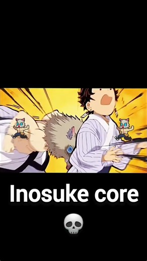 Inosuke core #demonslayer #viral #drawingandassemblingdemonslayer #inosuke #shorts