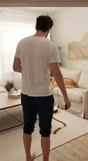 Robot Vacuum vs Reality 🤖⚡ #DogLife #RobotVacuum #PetFail #HomeChaos #FunnyShorts #OopsMoment