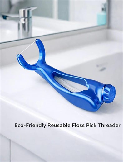 Eco-friendly Reusable Floss Pick Threader - Etsy