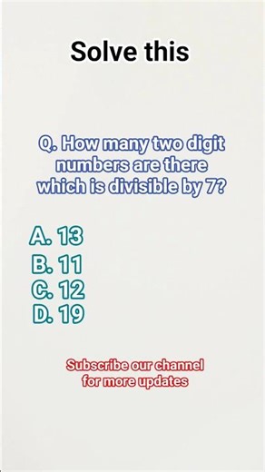 Competitive exam question| SSC exam like questions| Solve this within 30 sec| #maths