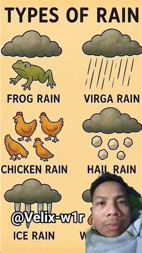 🌧️☁️ Types of Rain – Understanding How Rain Forms ☁️🌧️