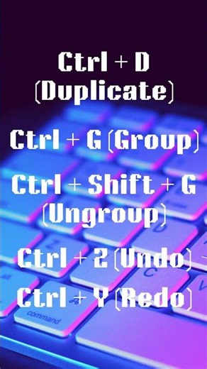 10 Canva Shortcuts You NEED to Know! ⚡ #Shorts