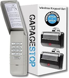 891LM 877LM Liftmaster Garage Door Opener Remote Keypad Bundle