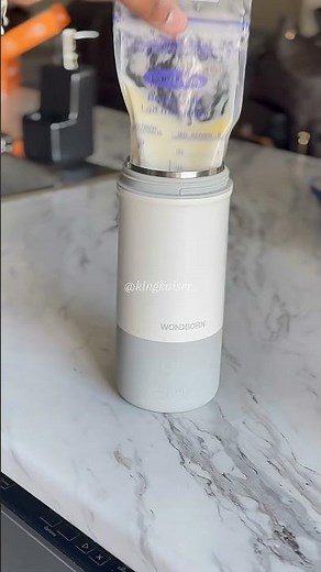 How to thaw and warm frozen breastmilk🍼