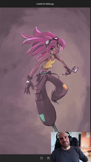 Coucou ! Voici mon dernier dessin. Aujourd’hui, je vous montre mes trois outils préférés pour choisir et harmoniser mes couleurs : MyColor.Space, HTML Color Codes et Adobe Color. Des bisous 🤗✨ #DigitalArt #ColorPalette #ArtTips #ArtistTok #drawingprocess