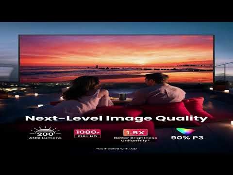 NEBULA Capsule 3 GTV Review | Netflix Licensed, 1080P Smart Mini Projector