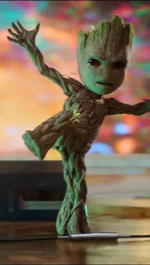 Baby Groot Dance Scene || Electric Light Orchestra - Mr. Blue Sky #groot #babygroot #marvel #edit #kesfet #keşfet #reels #guardiansofthegalaxy #thor