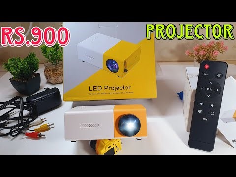 Mini Projector For Home Theater | Best Led Projector With Remote & Cable | Projector Under 1000