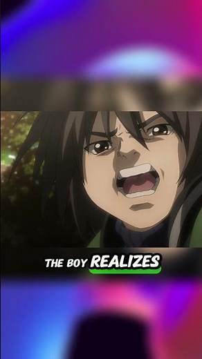 A grandfather, a child, and a devastating ending💔 #anime #shorts