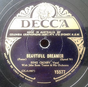 Bing Crosby - Beautiful Dreamer / De Camptown Races