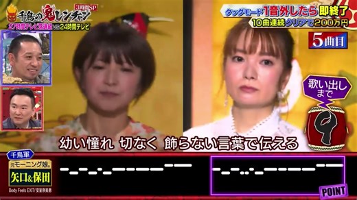 Body Feels EXIT/矢口真里&保田圭 #鬼レンチャン #矢口真里 #保田圭 #BodyFeelsEXIT