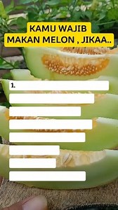 2.5M views · 7.5K reactions | Kamu wajib Makan Melon, jika #tips #trik #kesehatan #infosehat #tipssehat #tipssandtricks #lifehack #kehidupan #rumahtangga #puasa #ramadhan #rezeki #amalan #pahala #DIY #detox #zakat #spacex #fyp #trending | Vava Alfarizqia | Facebook