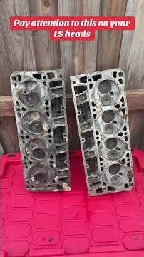 Different type of LS heads #automobile #c10 #mechanic #lsswap #diy