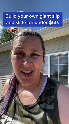 DIY Homemade Giant Slip and Slide - How To Build Your Own Water Slide