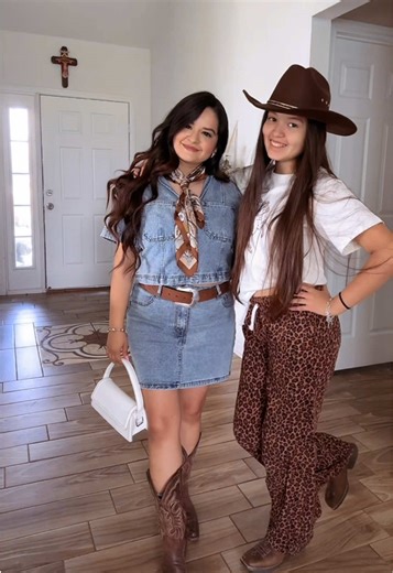 Thank god for mine❤️Rodeo fit check with my tween bestie!🤠 #westernfashion #momanddaughter #grwm #ootd #fitcheck