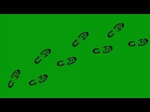 foot strps, dog paws green screen video with sound effects