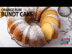 How to Make Orange Rum Bundt Cake