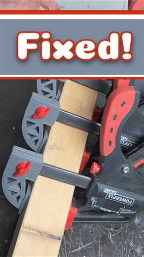 Fixing my Clamps #woodworking #crafting #3dprinting