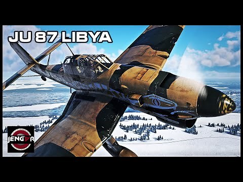 The ICONIC Warbird! Ju 87 R-2 Libya - Germany - War Thunder!