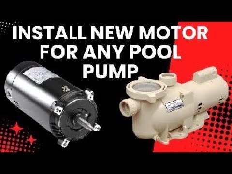 HOW TO INSTALL NEW POOL PUMP MOTOR -100% GUIDE
