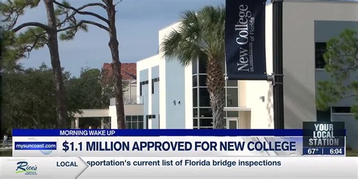 New College receives $1.1 million in funding