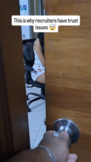 Nyx Singh on Instagram: "Job interview on tutorial mode 😭 #explorepage✨ #trendingreels #ainterview #reels #foryou"