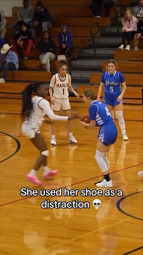 When you use a shoe as a distraction 😀 #basketball #funnysports #socks (via @nijfilms) | For Bare Feet
