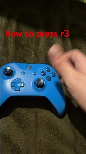 how to press r3. #xbox #controller #gaming #howto #help