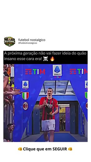 Futebolnostalgico on Instagram: "Zlatan Ibrahimović não foi só um jogador, foi um fenômeno que marcou época. Em 988 jogos, foram 573 gols e 230 assistências, números absurdos para alguém que jogou sempre no mais alto nível. Passou por Ajax, Juventus, Inter, Milan, Barcelona, PSG e Manchester United, gigantes do futebol europeu e em todos deixou sua marca. Foi campeão em 7 clubes diferentes, algo para poucos, mostrando que não importava a camisa, o impacto era imediato. Força, técnica, personalid