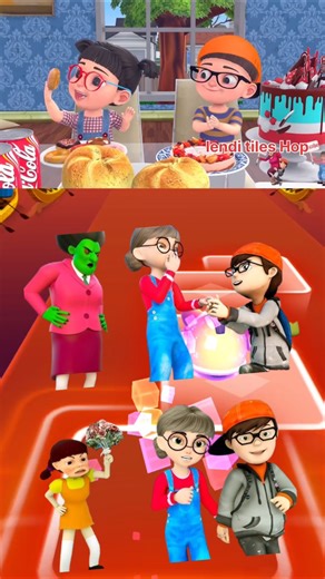 Niki Hulk Turned EVIL 😱 Scary Teacher 3D | Hello Neighbor EXE Coffin Dance##242