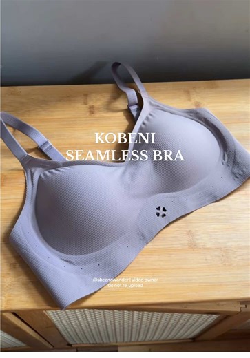 KOBENI Seamless Bra: Comfort Meets Perfect Fit